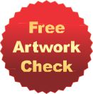 Free Sticker Artwork Check