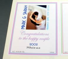 Die Cut Wine Labels